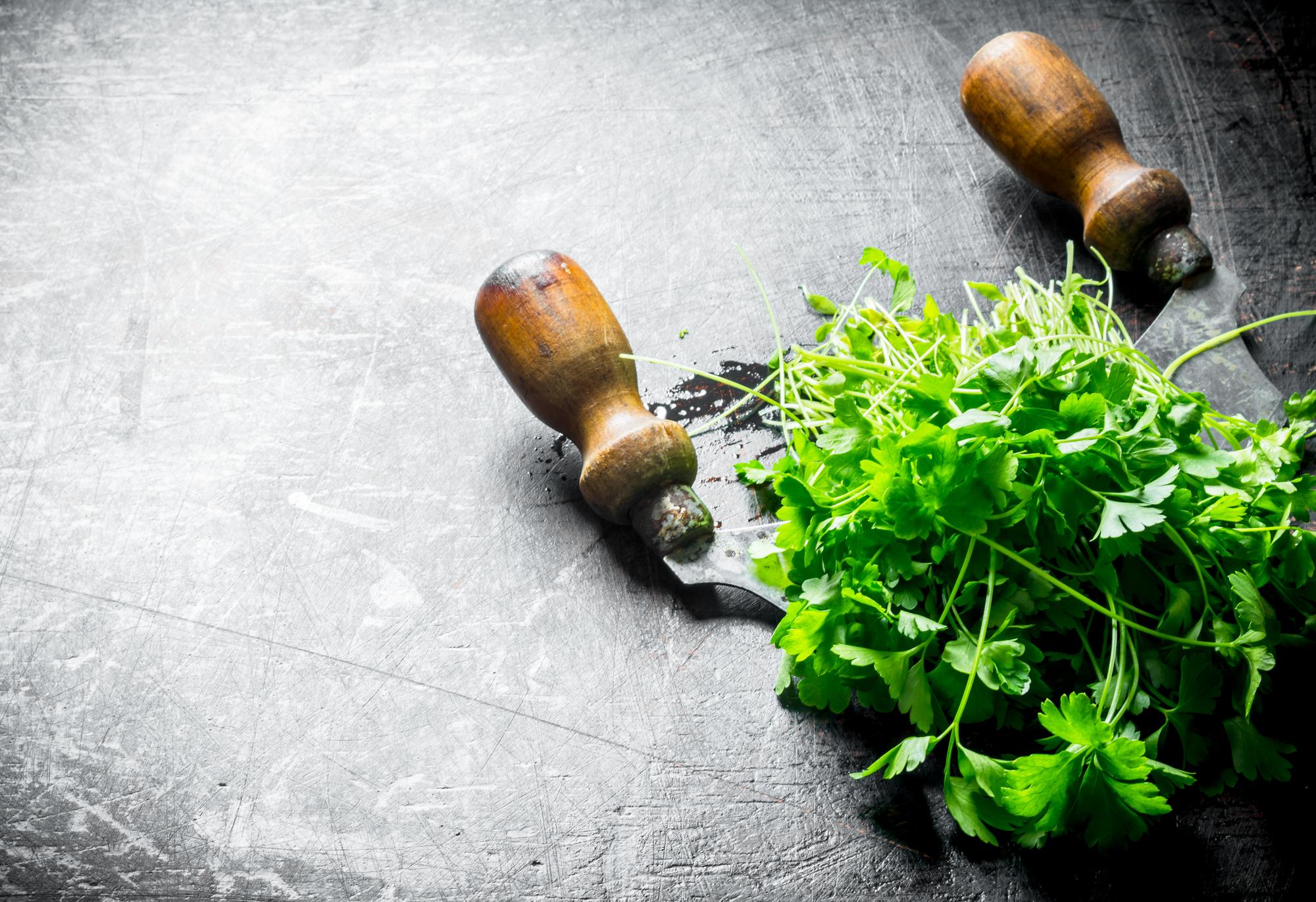 detaliu ingredient proaspăt